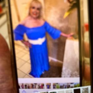 Ramy brook off the shoulder maxi dress